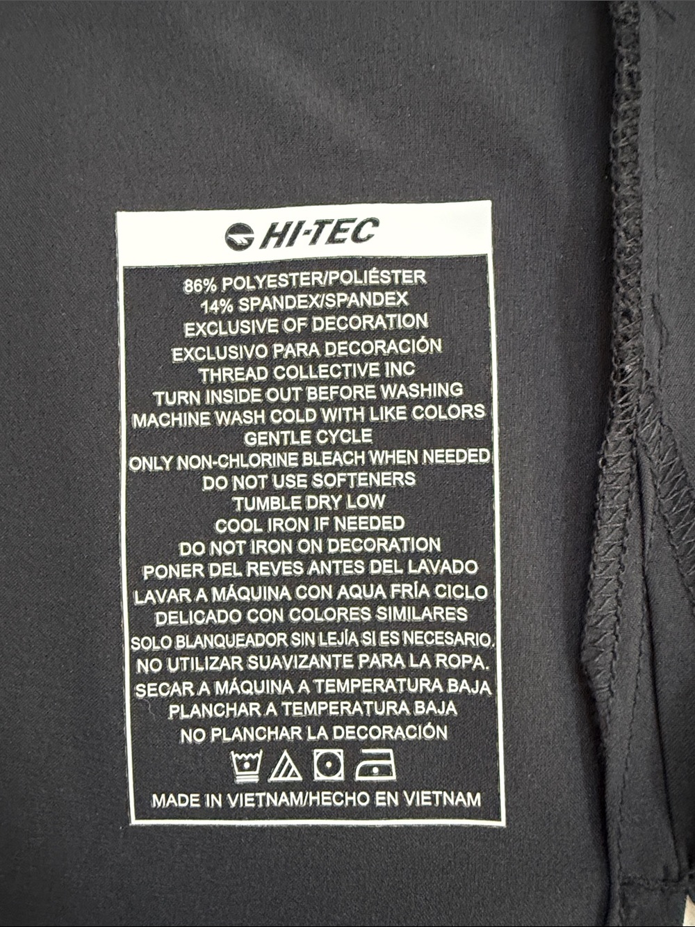 Hi-Tec Black Performance Polo Dress - Picture 9 of 9